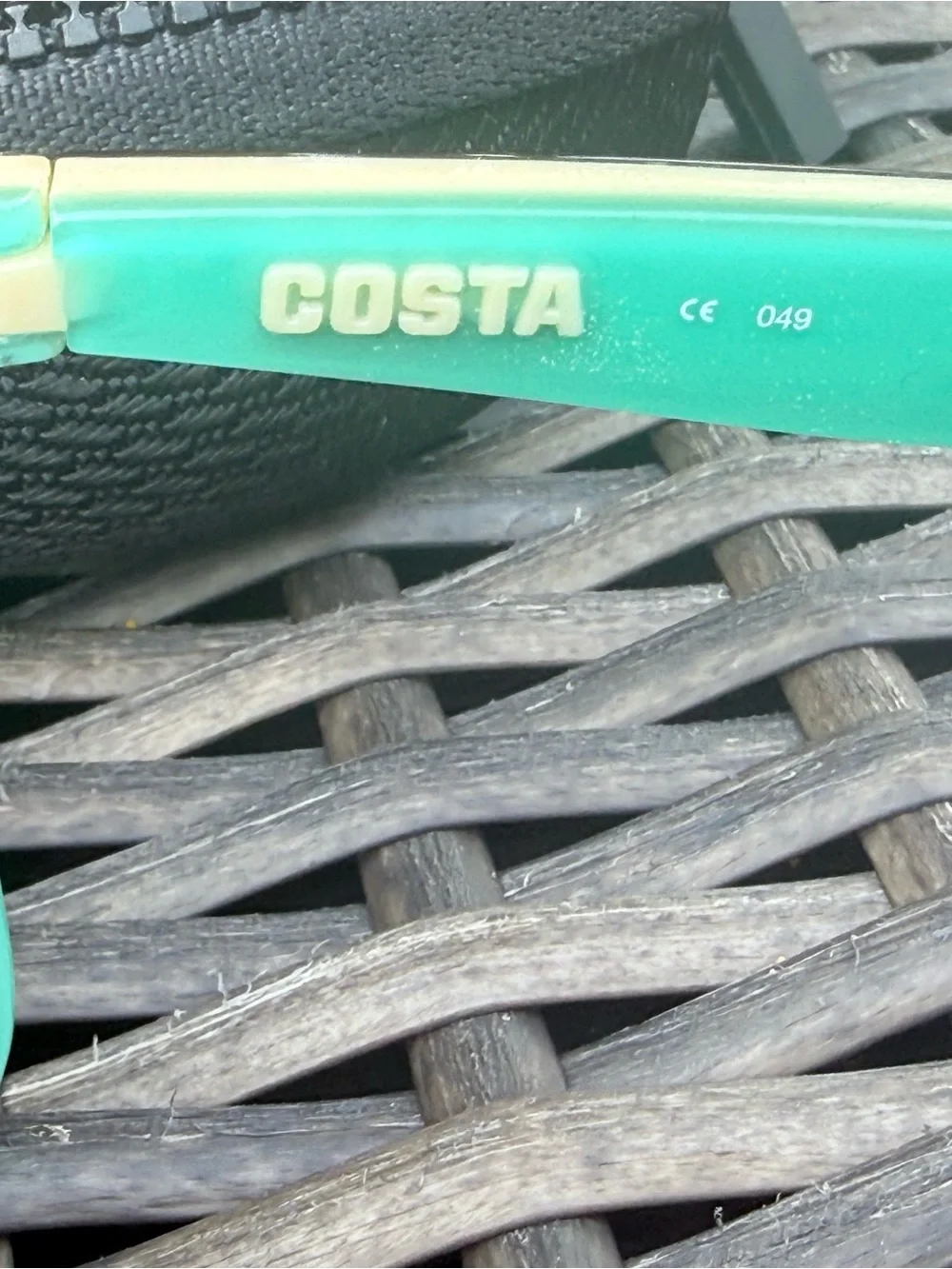 Costa Tortoise Frame Sunglasses with Green Mirrored Lenses -Anaa